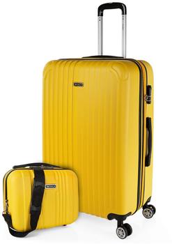 ITACA Suitcase (T71550-03) mustard