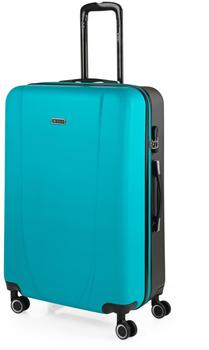 ITACA Suitcase (71170-06) turquoise/anthracite