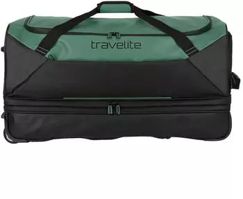 Travelite Basics Reisetasche mit Rollen 70 cm (096284) green – Optimale Begleiter für Ihre Reisen