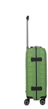 Travelite Mooby 4-Rollen-Trolley 55 cm (076847) green – Praktische Ausstattung für komfortables Reisen