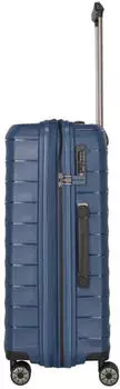 Travelite Mooby 4-Rollen-Trolley 66 cm (076848) marine – Robust und stilvoll: Der Travelite Mooby Trolley