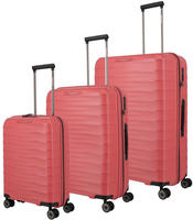 travelite Trolleyset "MOOBY 3-teilig Reisekoffer Hartschale" mit TSA-Schloss und