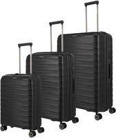 travelite Trolleyset "MOOBY 3-teilig Reisekoffer Hartschale" mit TSA-Schloss und