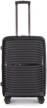 Stratic Bright+ 4-Rollen-Trolley 66 cm black