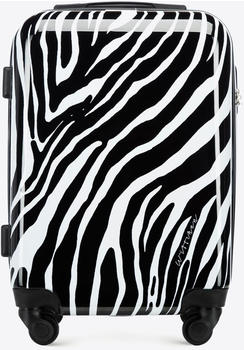 Wittchen Young Collection 4-Rollen-Trolley 55 cm ( 56-3A-641) white/black