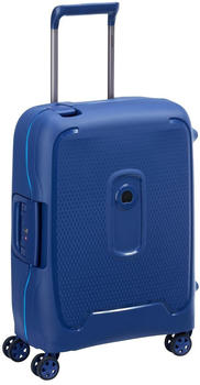 DELSEY PARIS Moncey 4-Rollen-Trolley Slim Line 55 cm blue (02)
