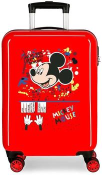 Joumma Bags Mickey Mayhem red hard cabin suitcase (4571721)