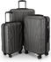 grau: Suitline S1 3-pcs Trolley-Set