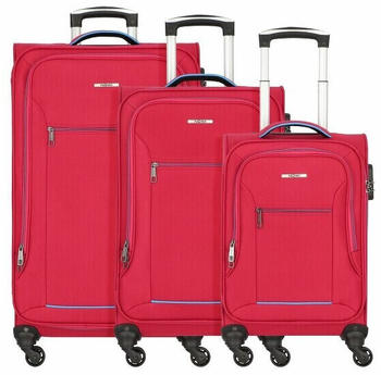 Nowi Sevilla 4-Rollen-Trolley Set 3-teilig (81100) bord-blue