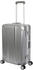 Travelhouse London 4-Rollen-Trolley 65 cm silver
