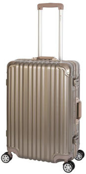 Travelhouse London 4-Rollen-Trolley 65 cm gold