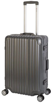 Travelhouse London 4-Rollen-Trolley 65 cm grey