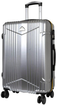 Monopol Daytona 4-Rollen-Trolley 68 cm silver