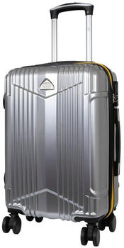 Monopol Daytona 4-Rollen-Trolley 58 cm silver