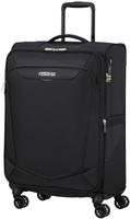 AmericanTourister Koffer Summerride Spinner M exp. schwarz, Weichschale, 4...