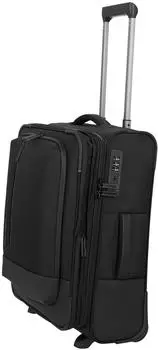 Travelite Crosslite 5.0 2-Rollen-Trolley 54 cm (092907) black – Praktische Ausstattungsmerkmale für maximalen Komfort