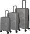 Travelite Trient 4-Rollen-Trolley Set 55/66/76 cm (76540) anthracite