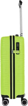 Travelite Orbita 4-Rollen-Trolley 55 cm (076947) lime – Robustes Material und durchdachte Ausstattung