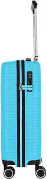 Travelite Orbita 4-Rollen-Trolley 55 cm (076947) turquoise – Robuste Bauweise und durchdachte Innenausstattung