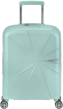 American Tourister Starvibe 4-Rollen-Trolley 55 cm metallic surf blue