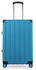 Hauptstadtkoffer Q-Damm 4-Rollen-Trolley 78 cm 54/68/78 cm cyan blue
