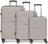 Stratic Shine 4-Rollen-Trolley Set 55/65/75 cm