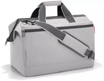 Reisenthel Allrounder L Pocket herringbone grey