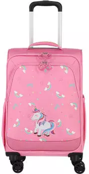 Travelite Minimover 4-Rollen-Trolley 55 cm (081837) Einhorn