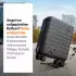 Travely Premium 4-Rollen-Trolley 55 cm (TY-HG) night black