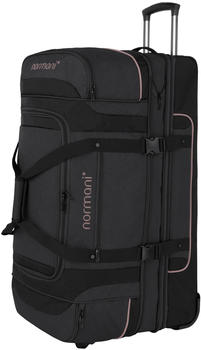 Normani Gigaro Reisetasche mit Rollen 120-150L black/pink