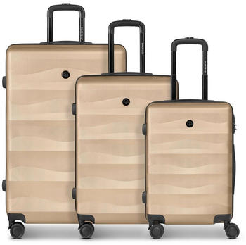 Smartbox Edition 03 4-Rollen-Trolley Set 55/65/75 cm warm beige