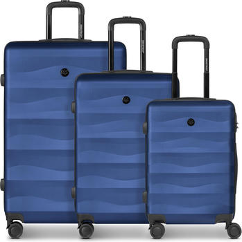 Smartbox Edition 03 4-Rollen-Trolley Set 55/65/75 cm dark blue