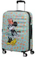 AmericanTourister Koffer Wavebreaker Disney, t&uuml;rkis, Hartschale, 4 Rollen, 64 Liter,