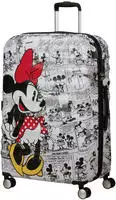 AMERICAN TOURISTER WAVEBREAKER SPIN.77/28, MINNIE COMICS WHITE KINDER-KOFFER,...