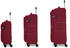 Gabol Juego 3 4-Rollen-Trolley Set 3-tlg. (122701) bordeaux