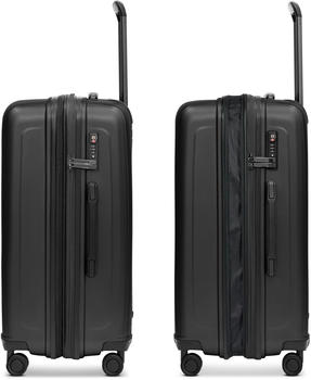 REDOLZ Essentials 14 4-Rollen-Trolley Set 53/65/77 cm (RD12382) black metallic – Eleganz und Funktionalität vereint im REDOLZ Essentials 14 4-Rollen-Trolley Set