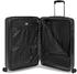 REDOLZ Essentials 14 4-Rollen-Trolley Set 53/65/77 cm (RD12382) black metallic