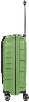 Travelite Mooby 4-Rollen-Trolley 55 cm (076846) green – Intelligentes Design für optimale Organisation