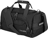 Travelite Reisetasche Kick Off, schwarz, 40 cm, faltbar, mit 3 Au&szlig;enf&auml;chern,...