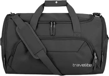 Travelite Kick Off Duffle 50 cm black – Praktische Reisetasche für Kurztrips und Sport