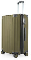 Hauptstadtkoffer Koffer Q-Damm, erweiterbar, avocado, Hartschale, 4 Rollen, 71 Liter,