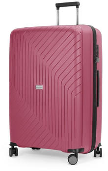 Hauptstadtkoffer TXL 4-Rollen-Trolley 76 cm berry