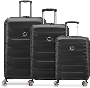 DELSEY PARIS Meteor 4-Rollen-Trolley Set 55/68/78 cm (3869886) black