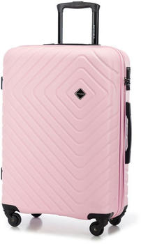 Wittchen Cube Line 4-Rollen-Trolley 67,5 cm (56-3A-752) light pink