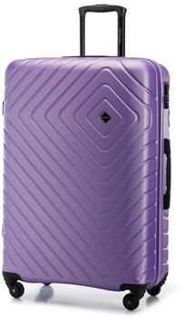 Wittchen Cube Line 4-Rollen-Trolley 77,5 cm (56-3A-753) purple