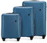 Wittchen Cube Line 4-Rollen-Trolley Set 55/67,5/77,5 cm (56-3A-75s)