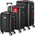 Monzana Exopack 4-Rollen-Trolley Set 53/67/76 cm