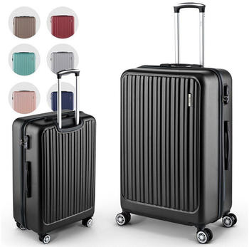 Easy Move 4-Rollen-Trolley 54 cm (ACE026) black