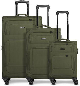 Smartbox Edition 04 4-Rollen-Trolley Set 3-teilig (SB12310) slate/green