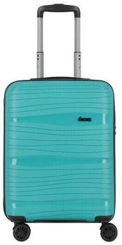 d & n Travel Line 4300 4-Rollen-Trolley 55 cm (4350) petrol